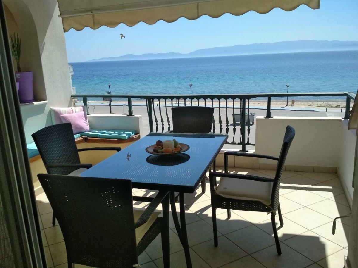 Апартаменты Luxury Sea View Офринио Экстерьер фото